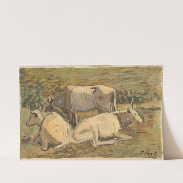 Cows by Cyprián Majerník