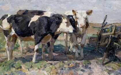Cows In A Field (1910)