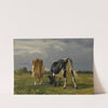 Cows In A Pasture by Constant Troyon