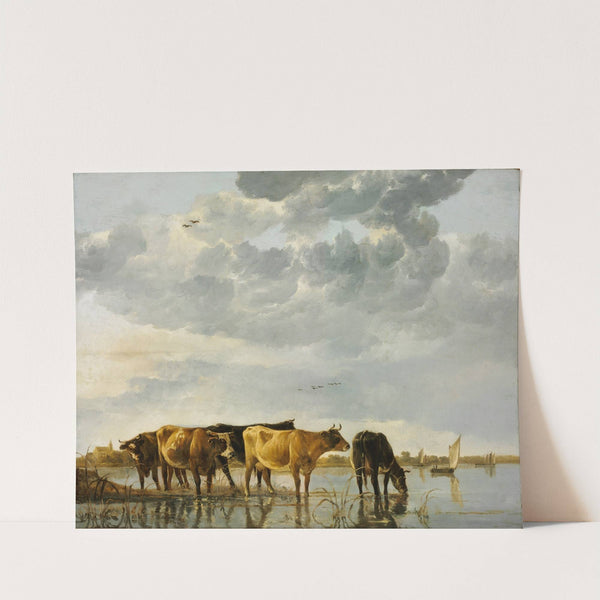 Cows in a River by Aelbert Cuyp