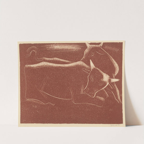 Cows by Mikuláš Galanda