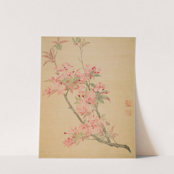 Crabapple Blossoms by Ma Yuanyu