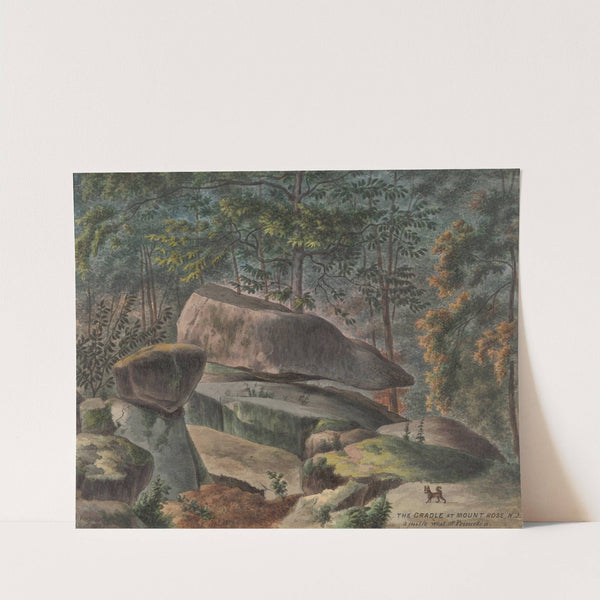 Cradle at Mount Rose, N.J., 3 miles west of Princeton (1878) by Augustus Köllner