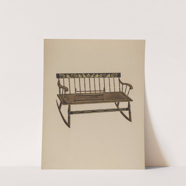 Cradle Settee by Frederick Jackson