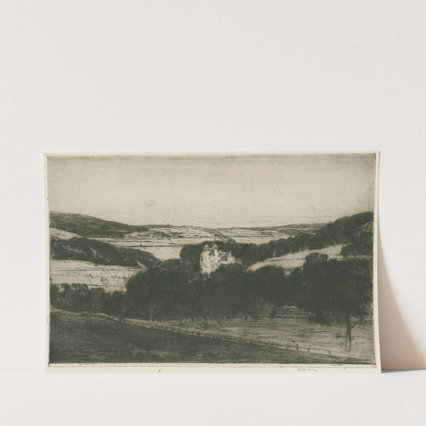 Craigievar (1908) by David Young Cameron