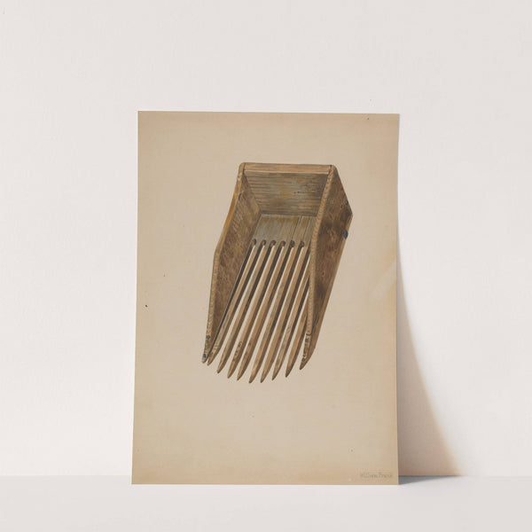 Cranberry Harvesting Scoop by William Frank