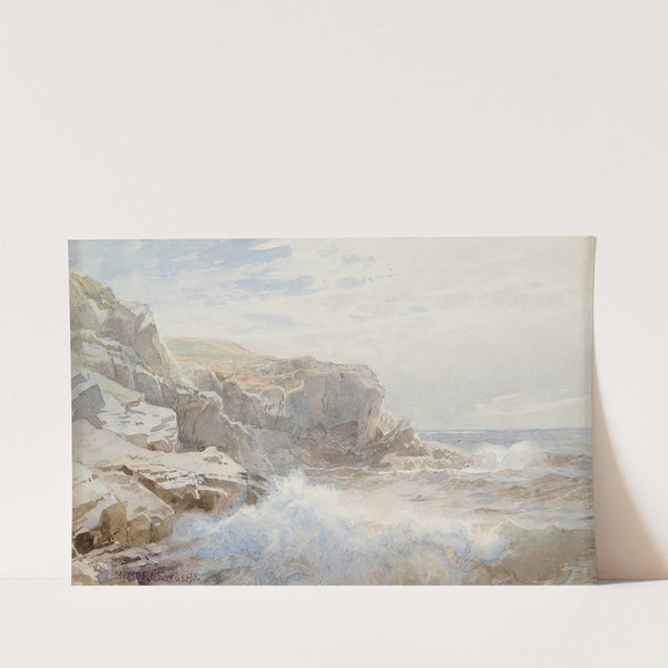 Crashing Waves (circa 1895) by William Trost Richards