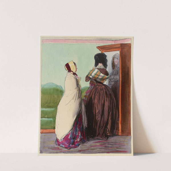 Cré chien, Loïse T’as là une casquette un peu chouette by Paul Gavarni