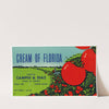 Cream of Florida Tomato Label (1930-1950)