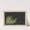 Created Equal: Sketch no. 16, Lantern Slide (Green Shape) (1934-1943) by Paul Cadorette