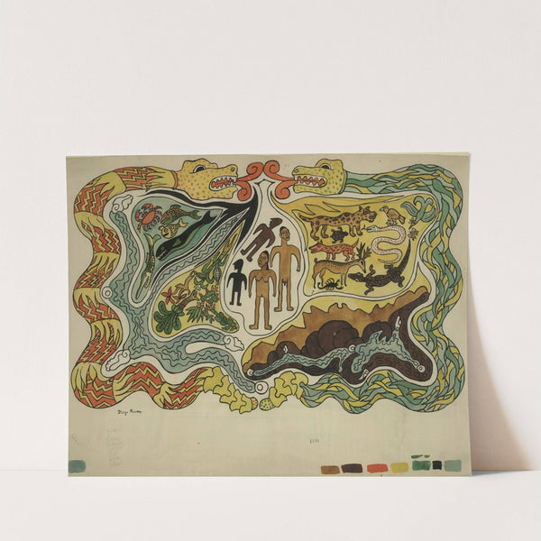 Creation by Diego Rivera