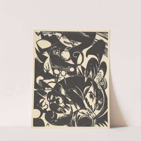 Creation I (1914) by Franz Marc