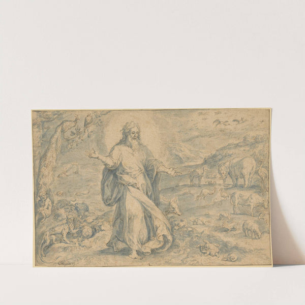 Creation of the Animals (1575) by Crispijn van den Broeck