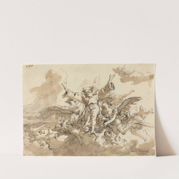 Creation of the Universe by Giovanni Domenico Tiepolo