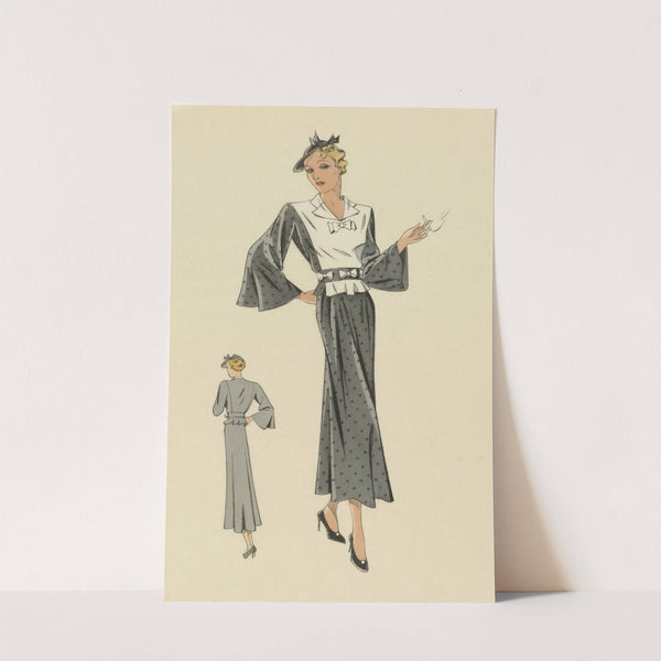 Robe d'après-mid by Anonymous