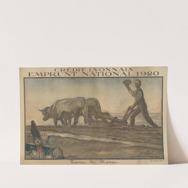 Crédit lyonnais. Emprunt national 1920 (1920) by Abel Faivre
