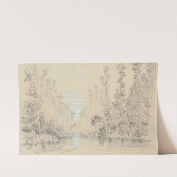 Creek near Hokitika by Nicholas Chevalier