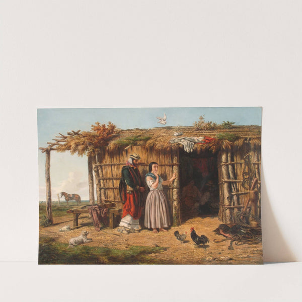 Creole Idyll (circa 1861) by Juan León Pallière