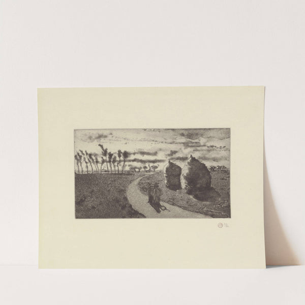 Crépuscule (1920) by Camille Pissarro