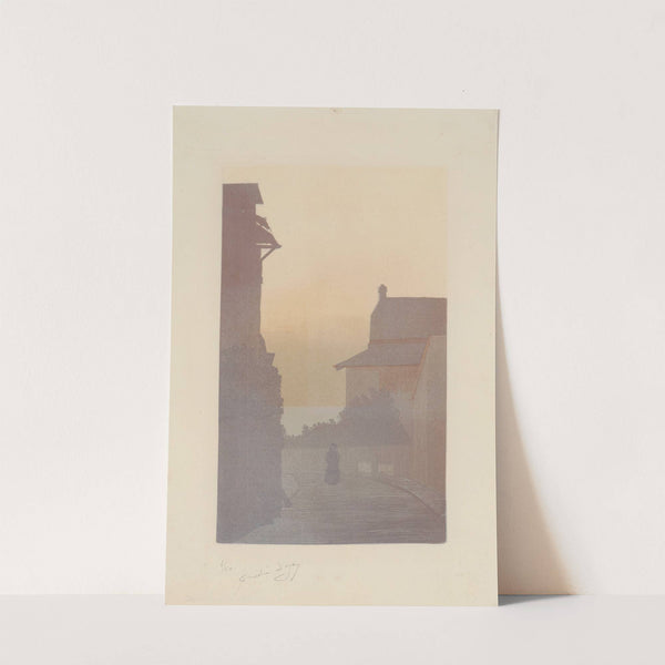 Crépuscule à Villers (1896) by Amédée Joyau