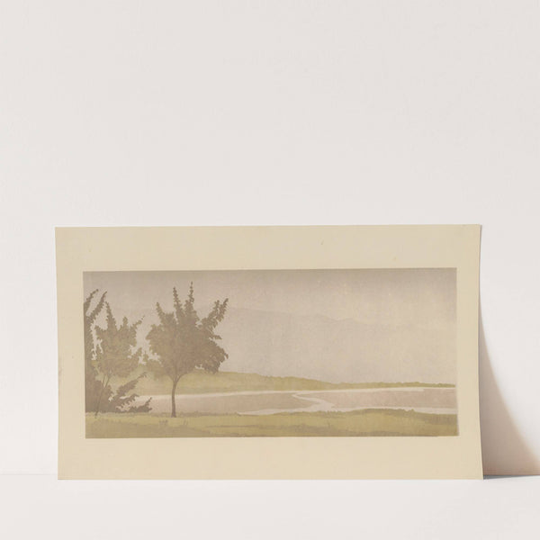 Crépuscule dans les Karpathes. (1898) by Amédée Joyau