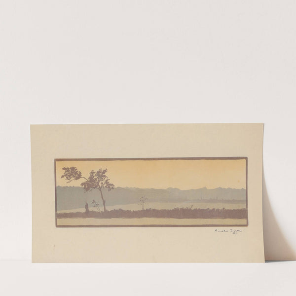 Crépuscule dans les Karpathes (1898) by Amédée Joyau