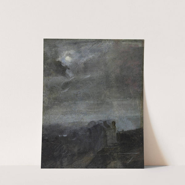 Crépuscule, effet de lune by Jean-Baptiste Carpeaux