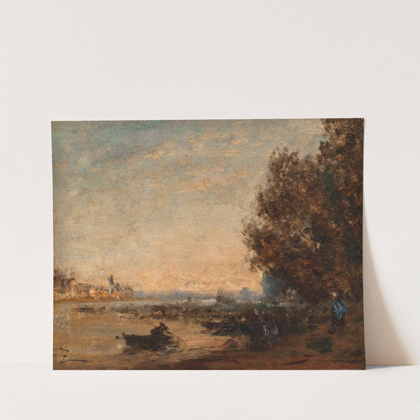 Crépuscule (1850-1860) by Félix Ziem