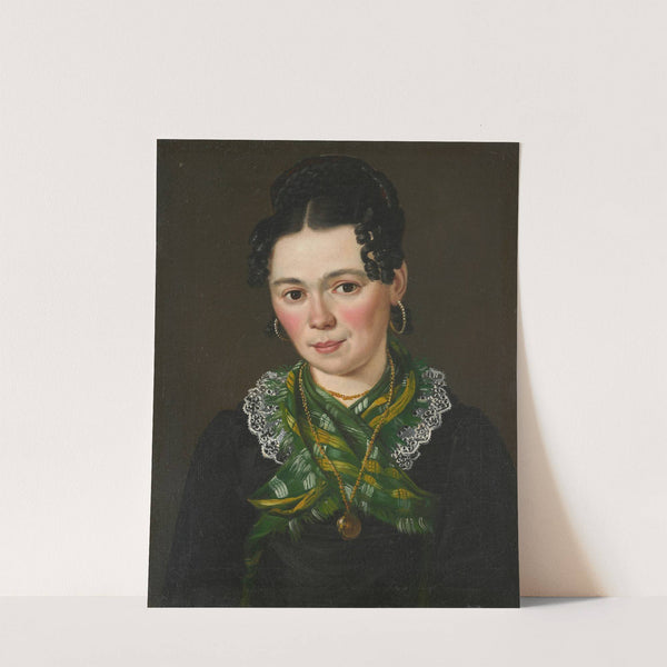 Creszentia Kirner, née Knöpfle, the Artist’s Wife by Lukas Kirner