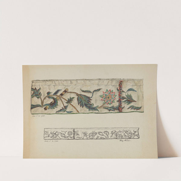 Crewel Embroidery by Mary Berner