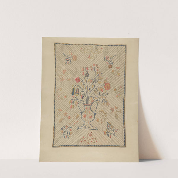 Crewel Wall Hanging by Isabelle De Strange