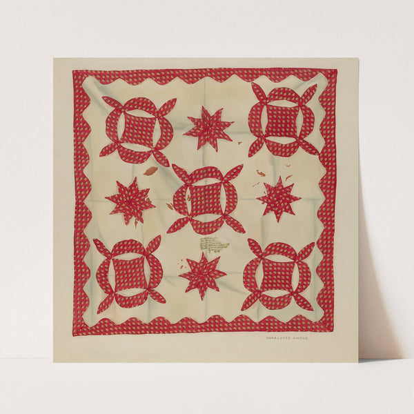 Crib Quilt by Charlotte Angus