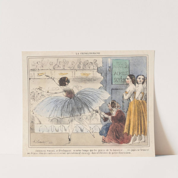 Crinoline parasol (1850-1859) by Charles Vernier