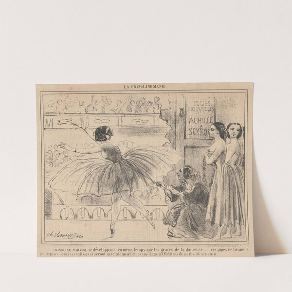 Crinoline parasol (1850-1859) by Charles Vernier