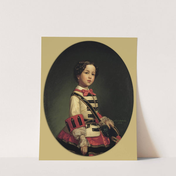 Cristina de Roncali y Gaviria, the Little Marquise of Roncali by Luis de Madrazo y Kuntz