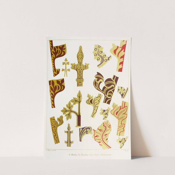 Crochets for Stencilling, Stained Glass, and Embroidery by Augustus Pugin