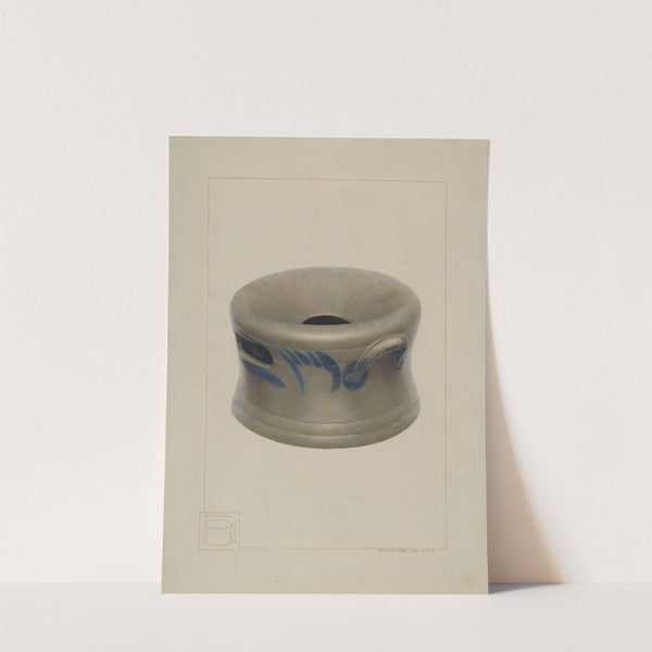 Crockery Cuspidor by Vincent P. Rosel