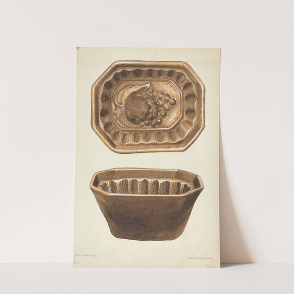 Crockery Mold by Howard H. Sherman