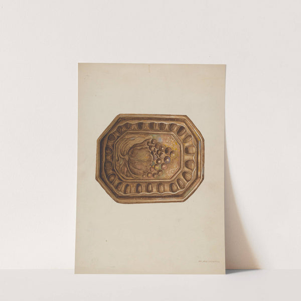 Crockery Mold Rockingham by William Kieckhofel