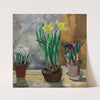 Crocuses and Daffodils in Pots (1929) by Christopher Wood