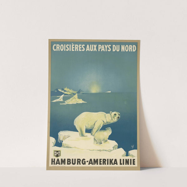 Croisieres aux Pays du Nord ; Hamburg-Amerika Linie (1930) by Albert Fuss