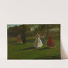 Croquet Players by Winslow Homer