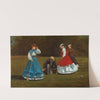 Croquet Scene by Winslow Homer