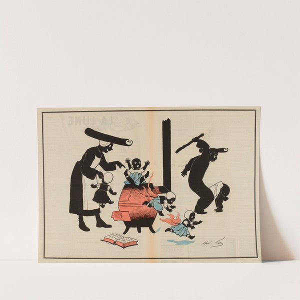 Croquis de Carême (1878) by André Gill