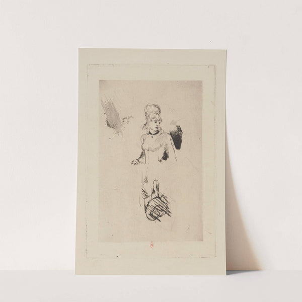 Croquis de femme, inachevé (1880) by Henri Somm