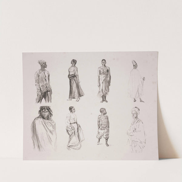 Croquis d’exotiques (1900) by Charles Paul Renouard