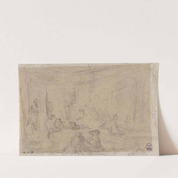 Croquis pour un tableau by Narcisse-Virgile Diaz de La Peña