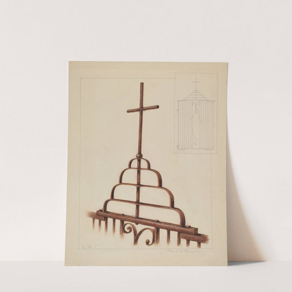 Cross (c. 1937) by Manuel G. Runyan