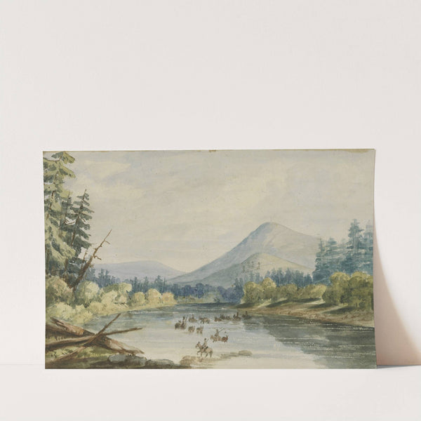 Crossing the Bitter Root by John Mix Stanley