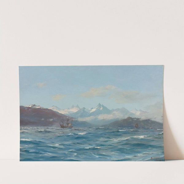 Crossing The Straits Of Magellan by Thomas Jacques Somerscales